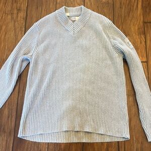 Cutter & Buck Gray V-Neck Sweater
